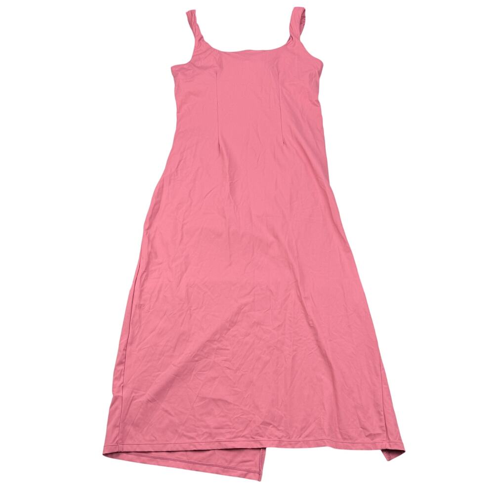 NWT HALARA Softlyzero Airy Square Neck Corset Ruched Bodycon Midi Dress Size M - Picture 6 of 8